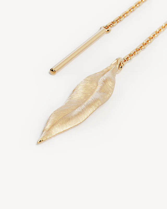 Awaken Thread Earring - 18k Gold Vermeil