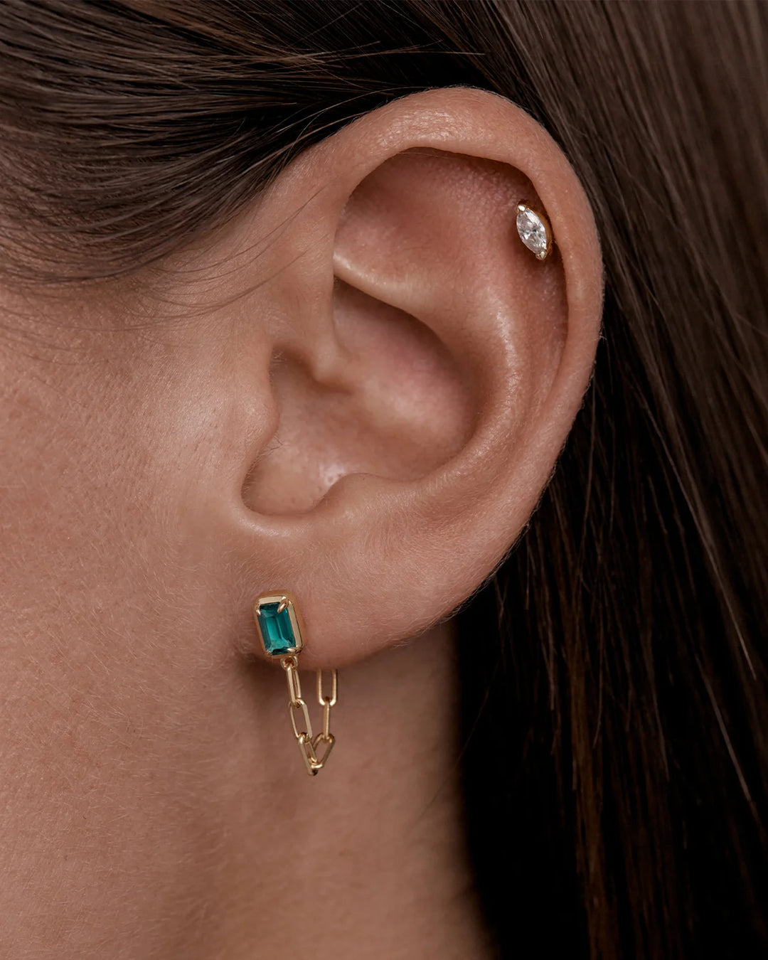 Trust Your Intuition Earrings - 18k Gold Vermeil