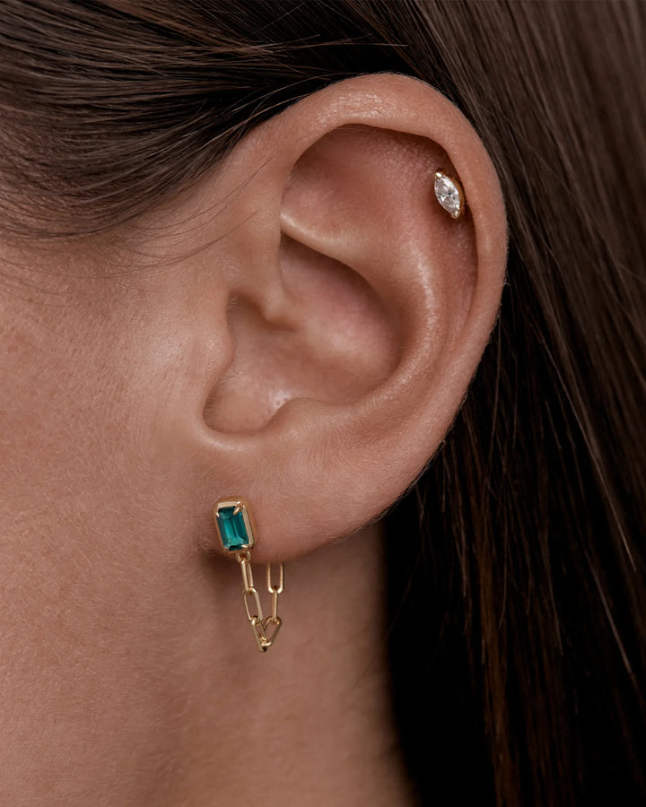 Trust Your Intuition Earrings - 18k Gold Vermeil