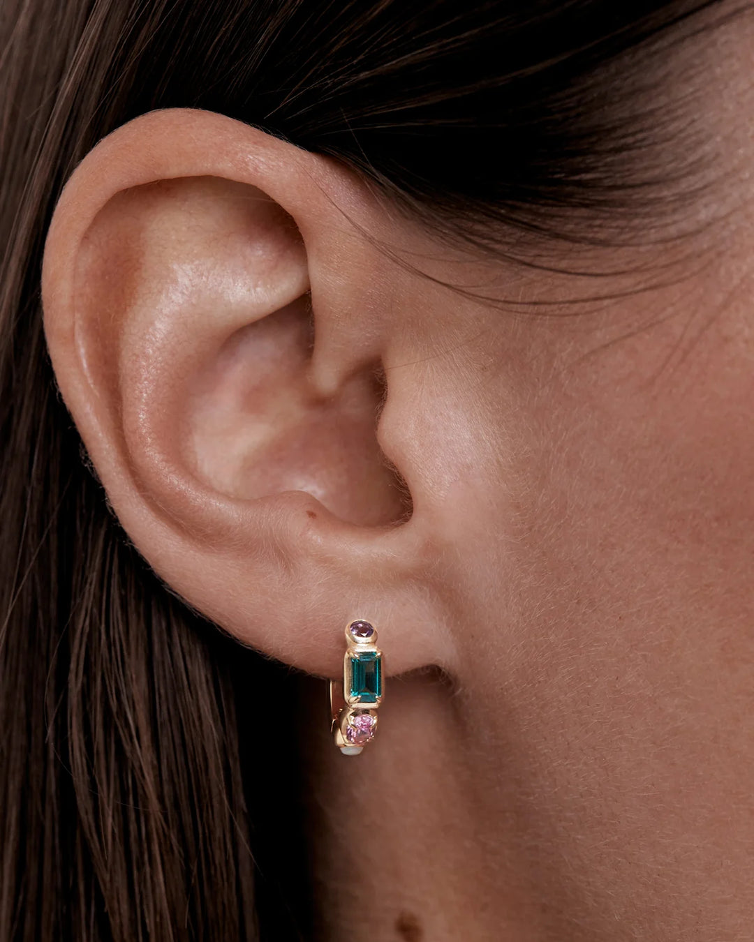 You Are Infinite Hoops - 18k Gold Vermeil