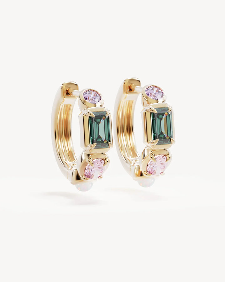 You Are Infinite Hoops - 18k Gold Vermeil