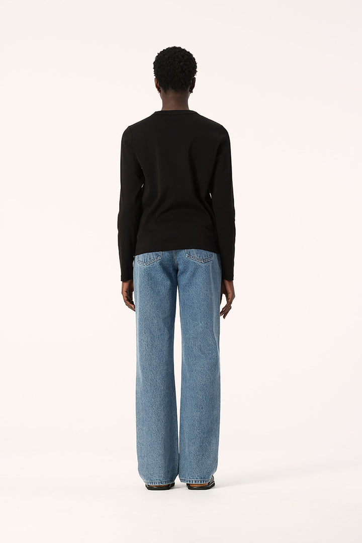 Elka Zoe Long Sleeve Tee - Black