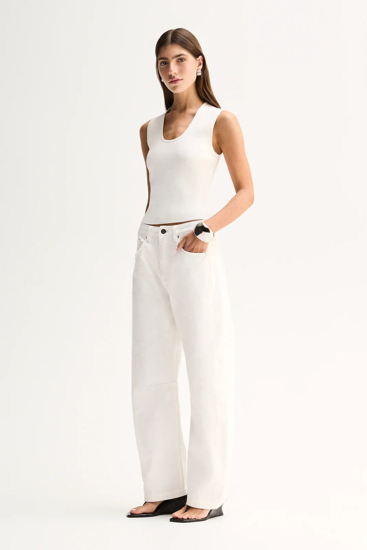 Mayfield Deinim Pant - Ivory