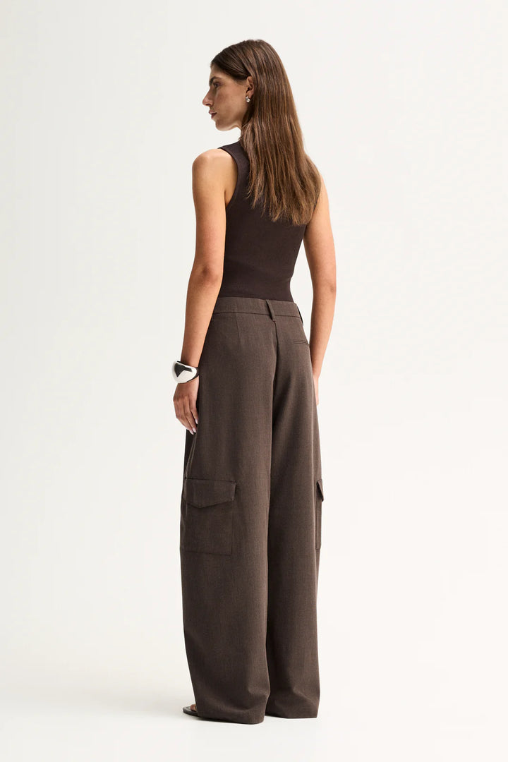 Lindsay Knit Top - Chocolate