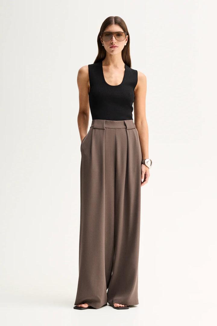Fleur Pant - Taupe