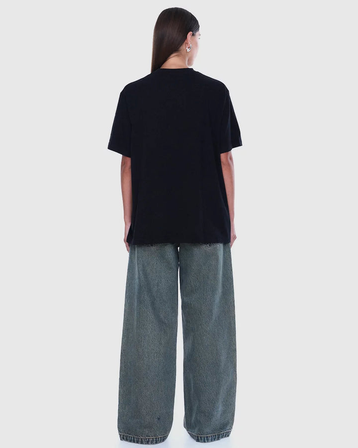 Ivy Relaxed Tee - Black/EP Studios