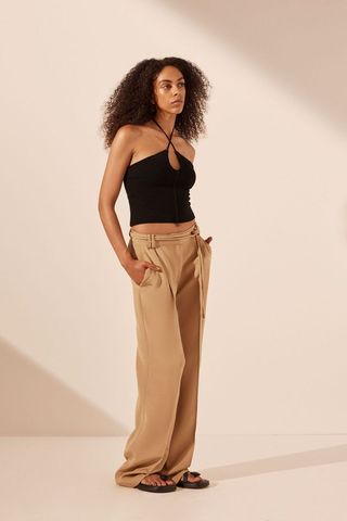 Vento Mid Rise Pant - Sand