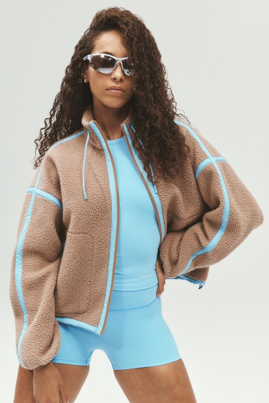 Lennon Sherpa Jacket - Caramel