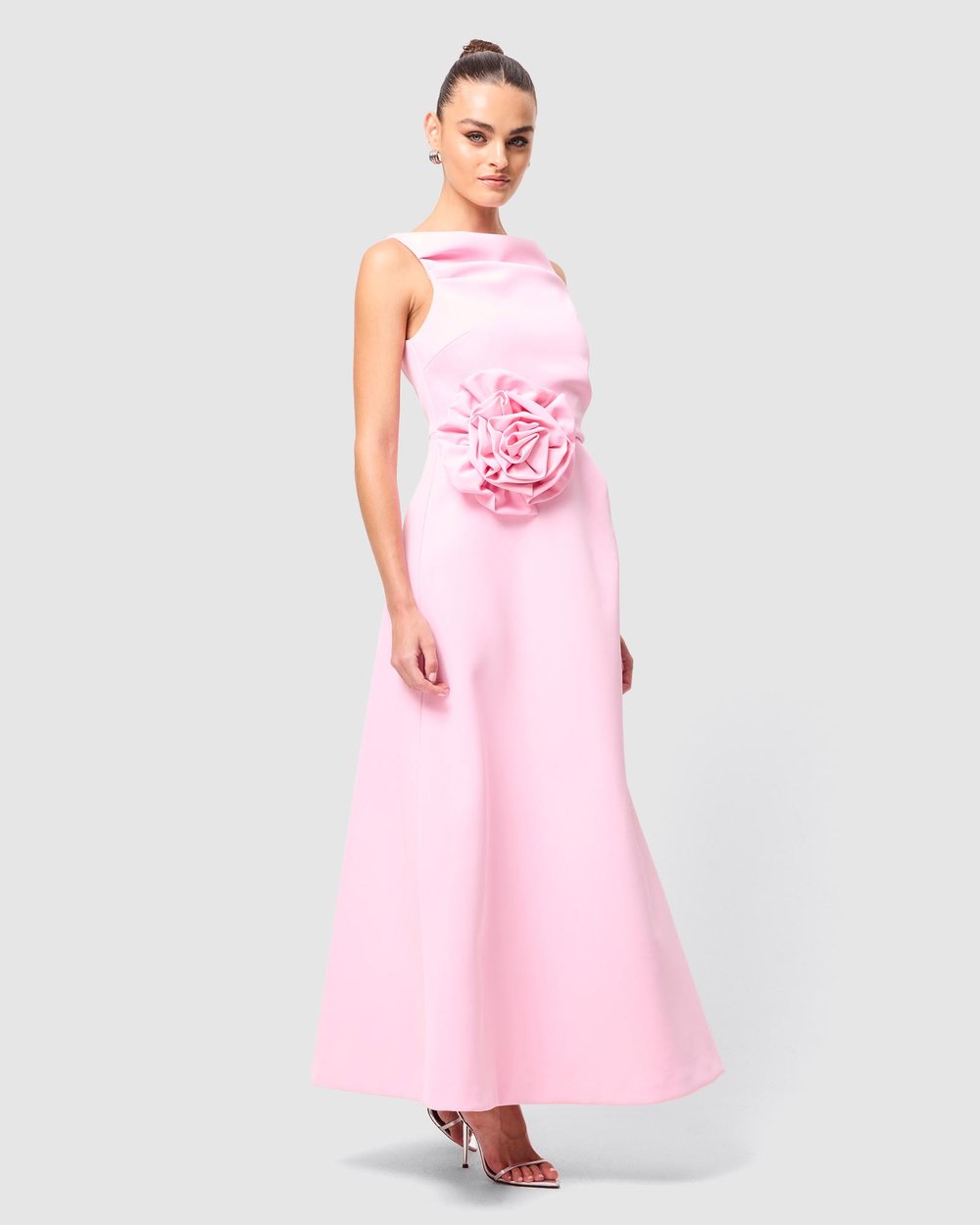 Full Bloom Maxi Dress - Pink