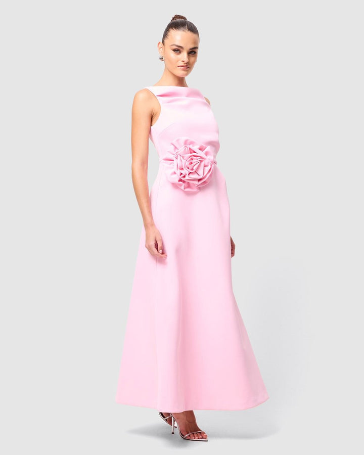 Full Bloom Maxi Dress - Pink