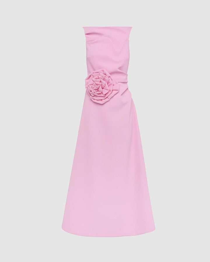 Full Bloom Maxi Dress - Pink