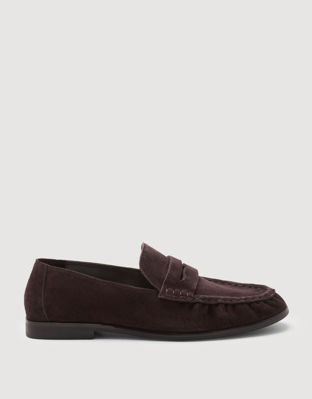 Avenue Suede Loafer - Ganache