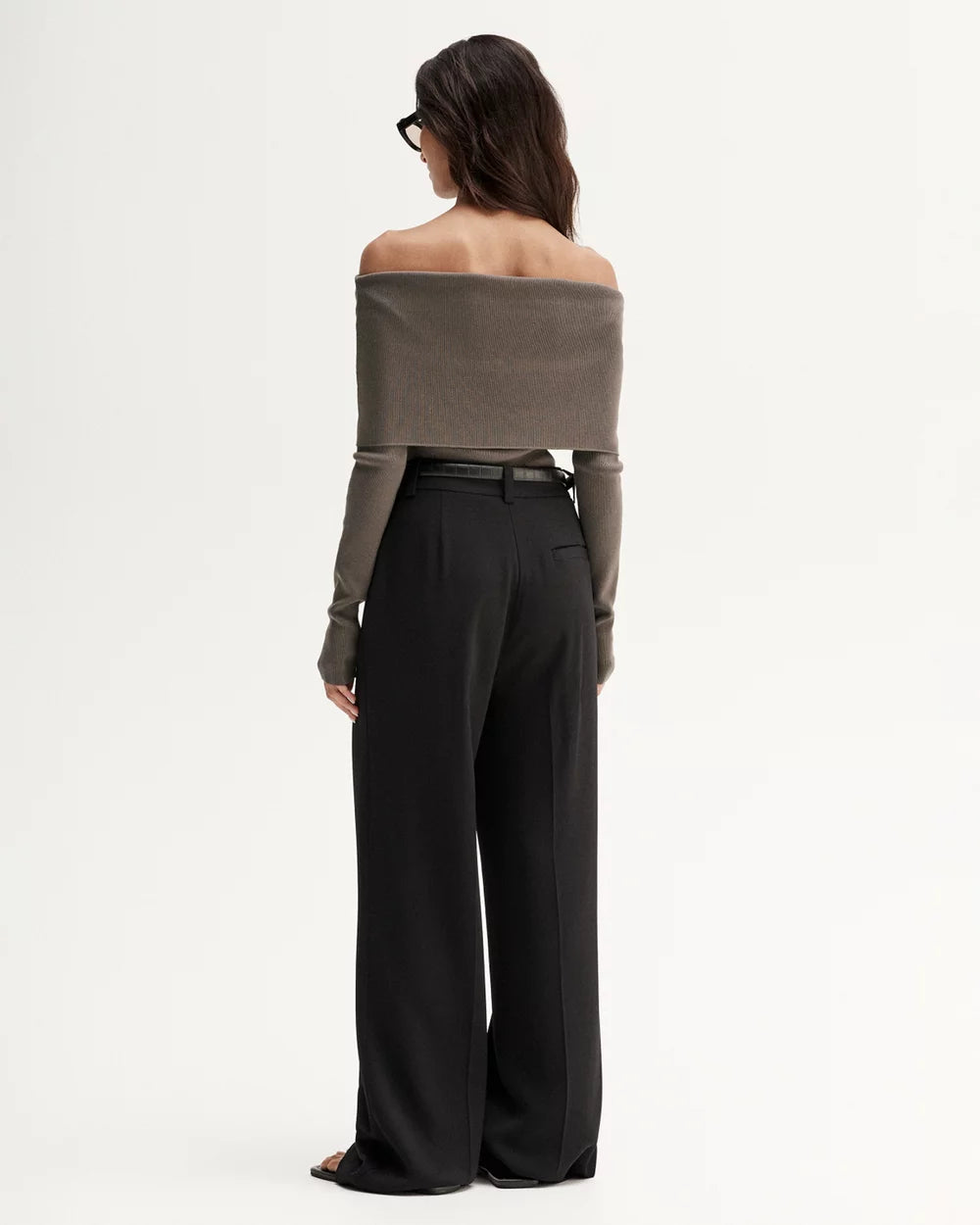 Sadie Knit Top - Taupe