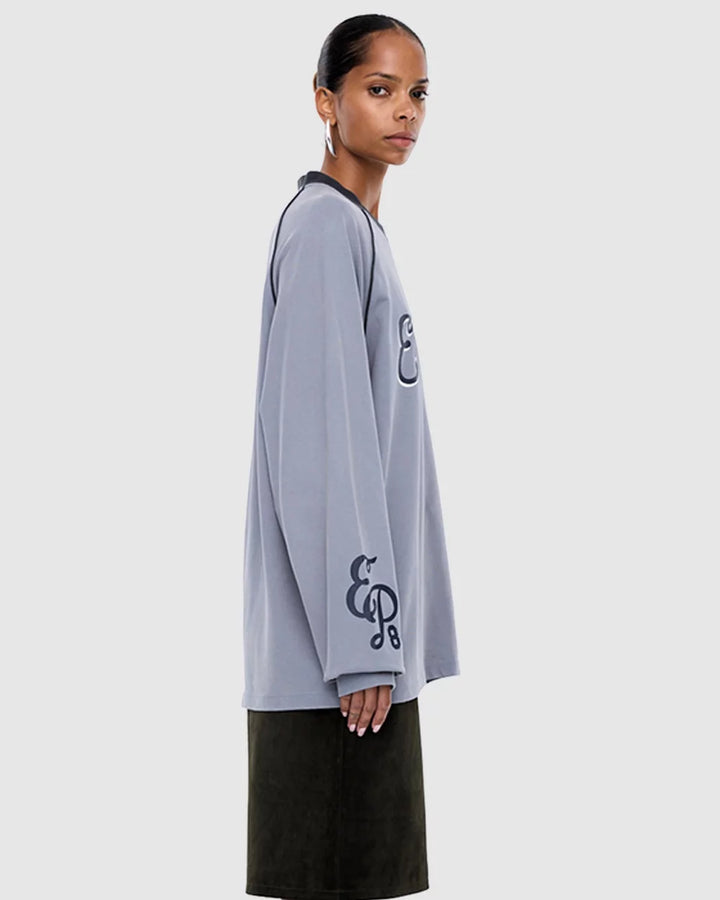 Team EP Long Sleeve Tee - Charcoal