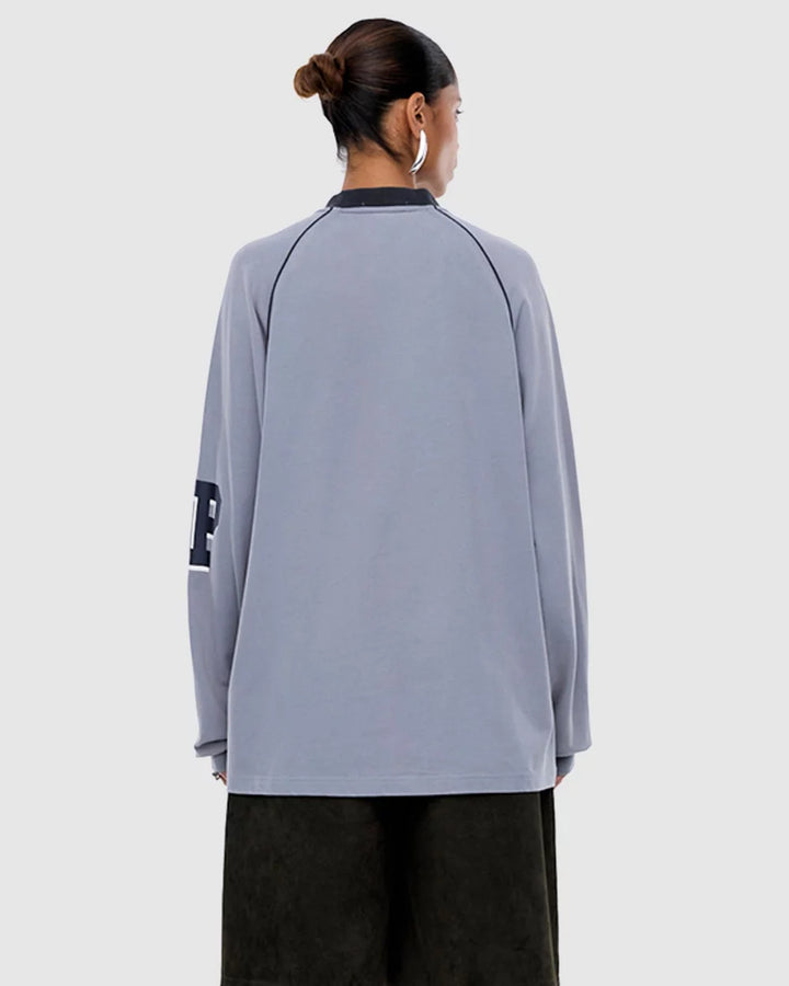 Team EP Long Sleeve Tee - Charcoal