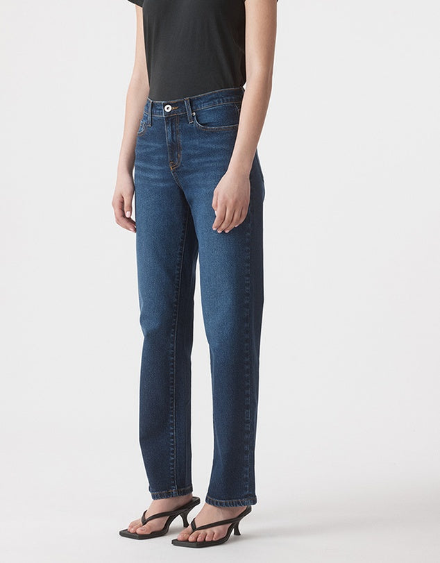 Mid Rise Full Length Jean