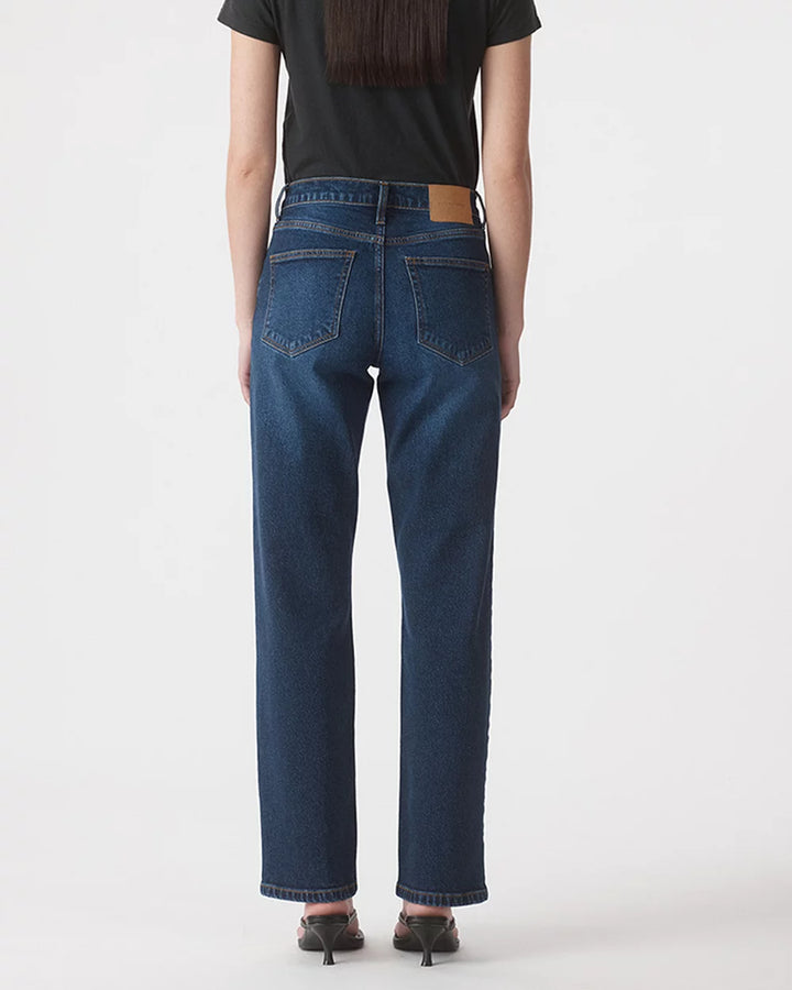 Elise Mid Straight Jean - Tide