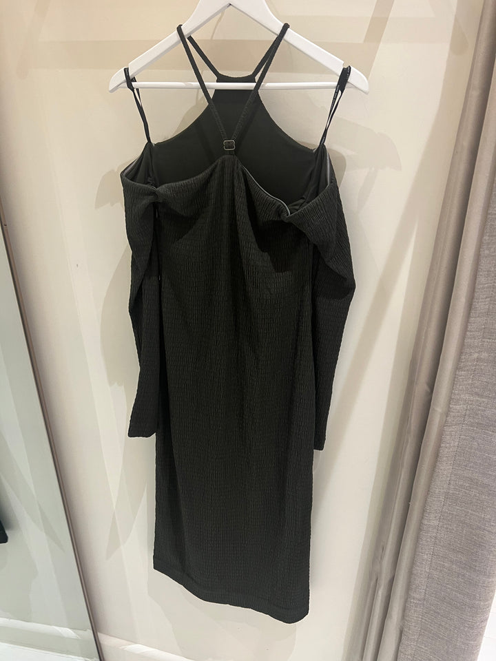 Rey Long Sleeve Dress - Dark Moss