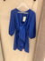 Cintare Mini Dress - Sicilian Blue