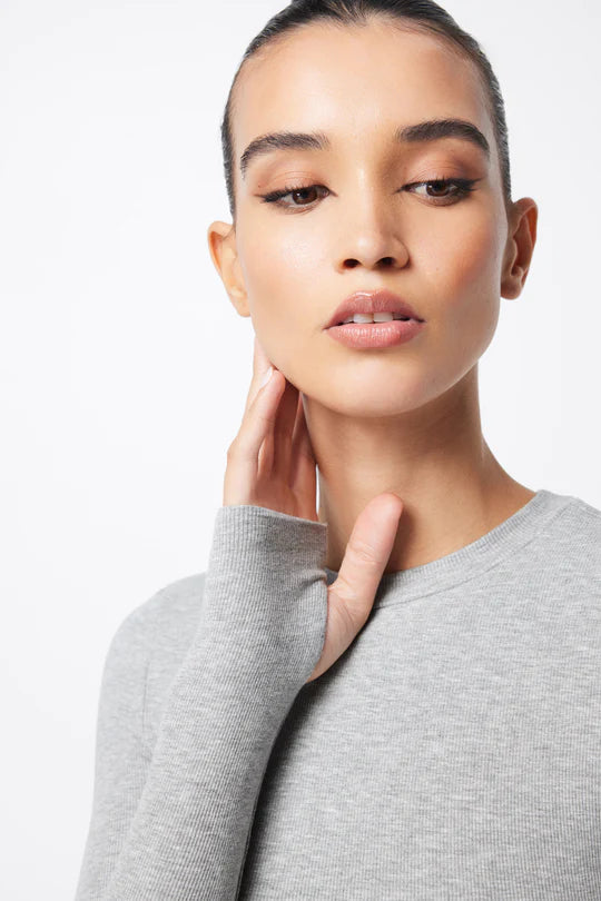 The Brooklyn Top - Grey Marle