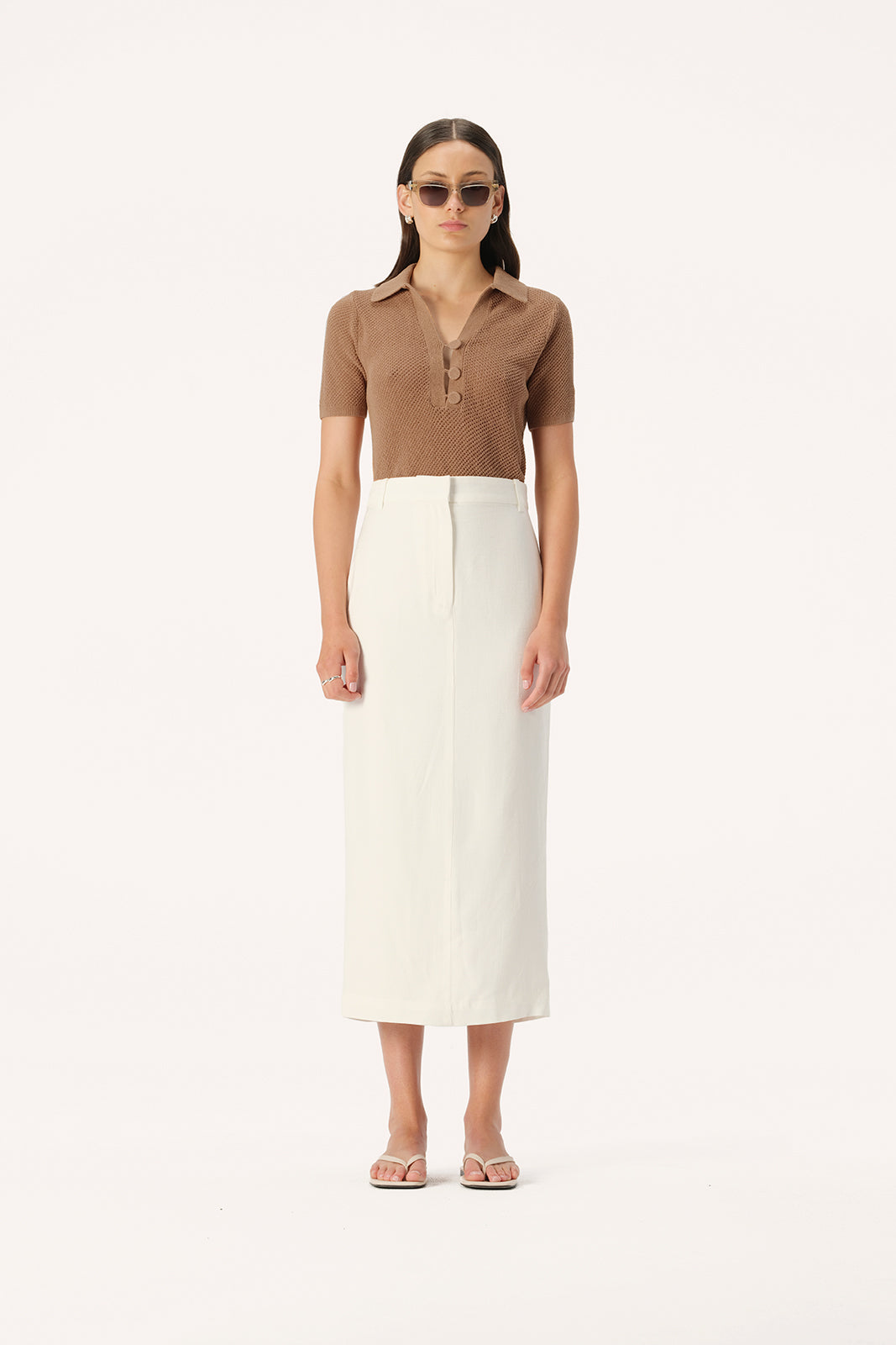 Martinez Knit Top - Camel