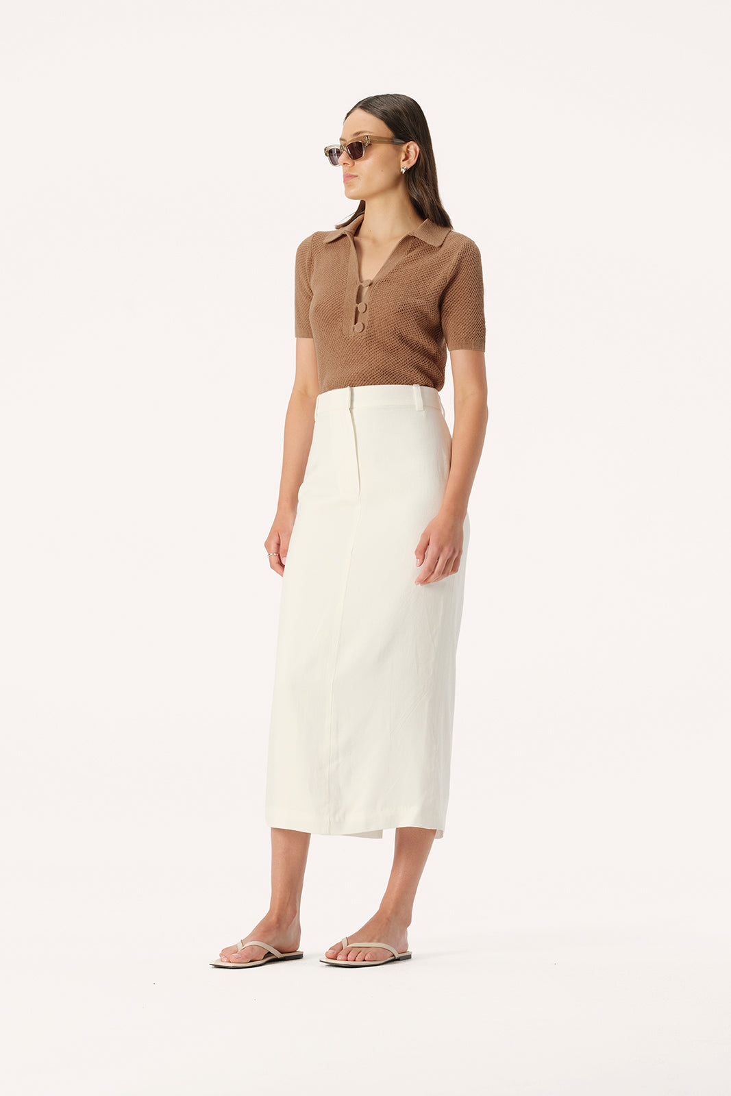 Martinez Knit Top - Camel