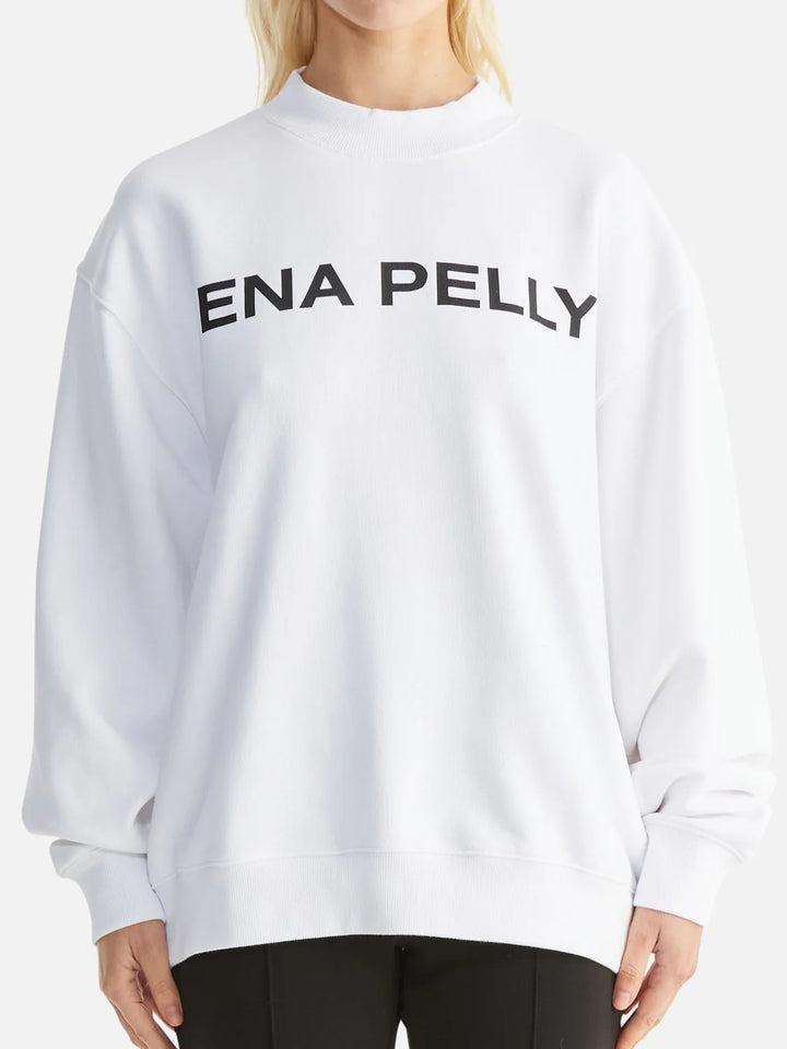 Chloe Oversized Sweater - White