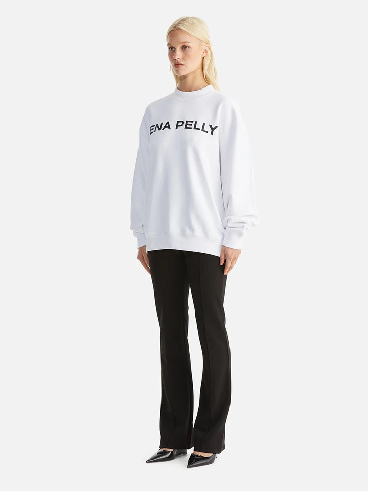 Chloe Oversized Sweater - White