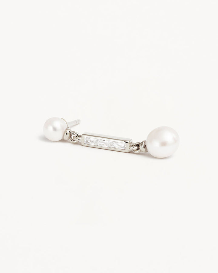 Breathe Pearl Drop Earrings