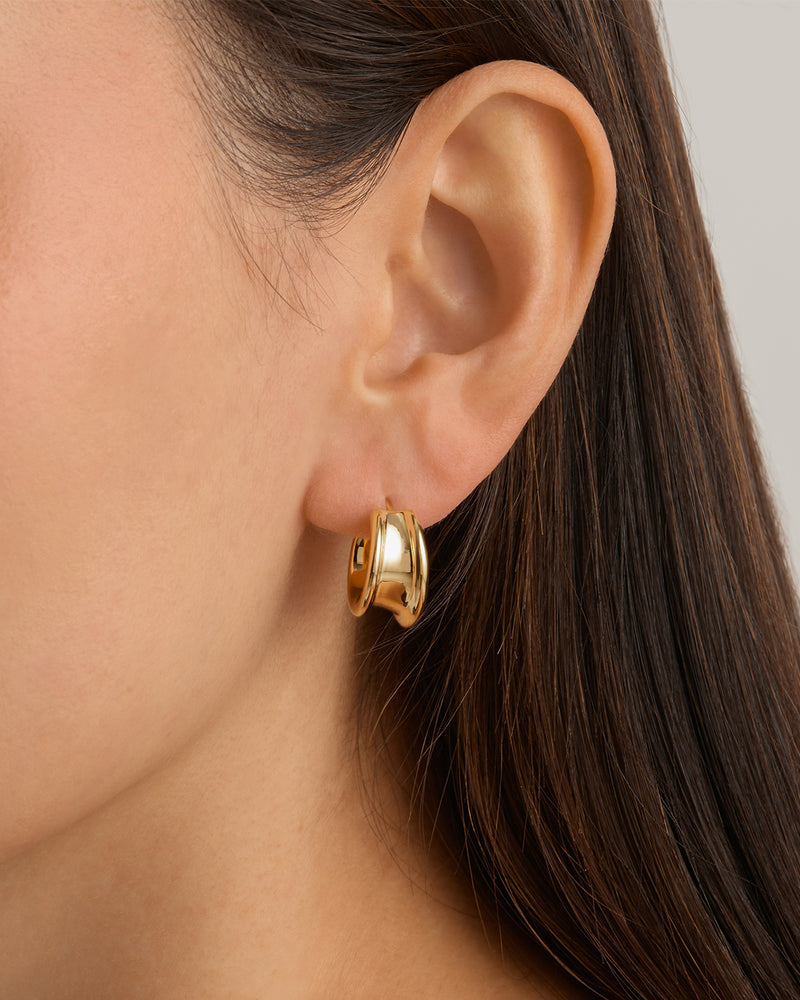 Muse Large Hoops