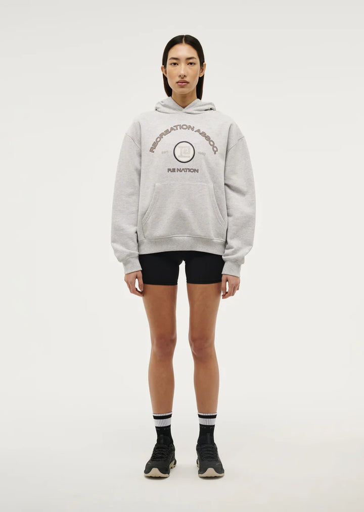 Outfield Hoodie - Grey Marle