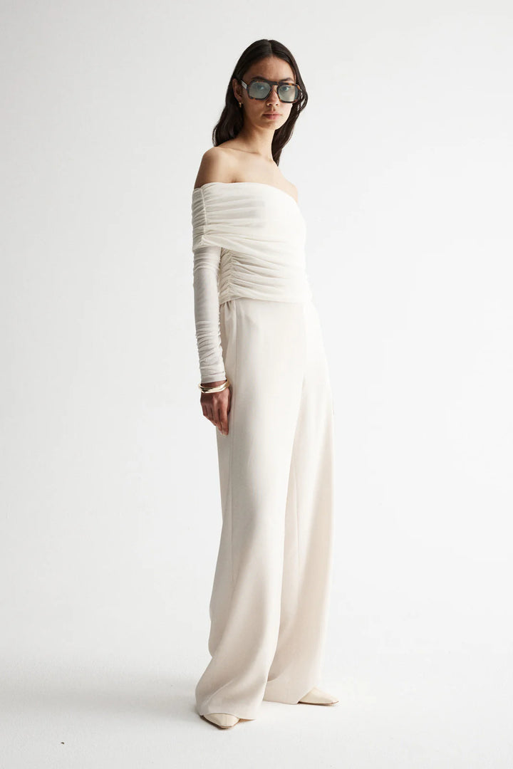 Hazel Top - Ivory