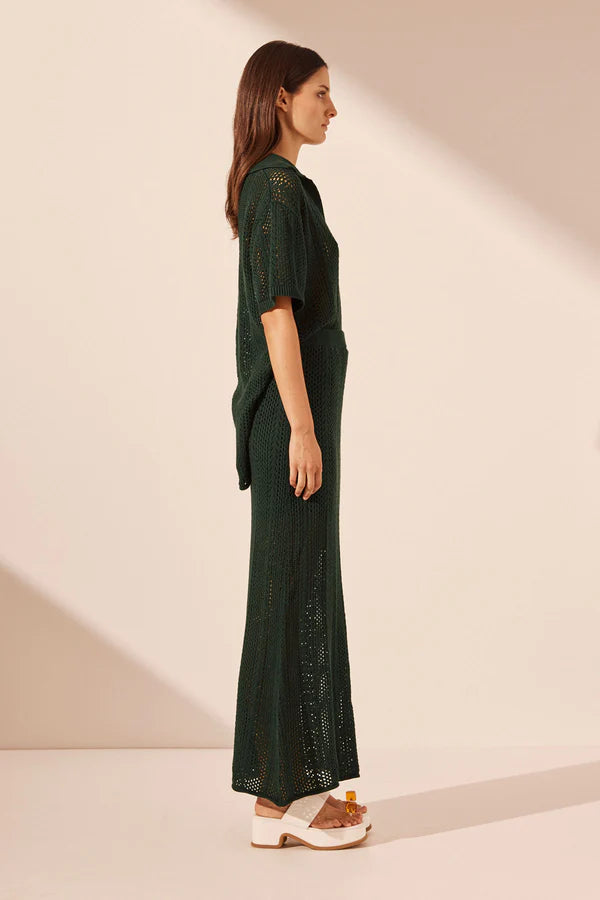 Arlo Maxi Skirt - Deep Forest