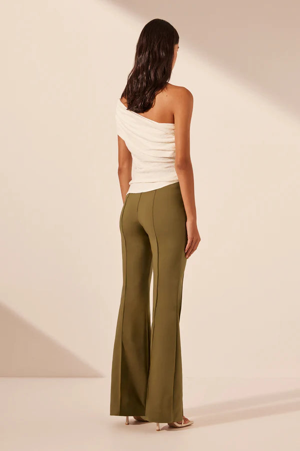 Beau One Shoulder Top - Ivory