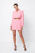 Bare Minimum Blazer Dress - Pink