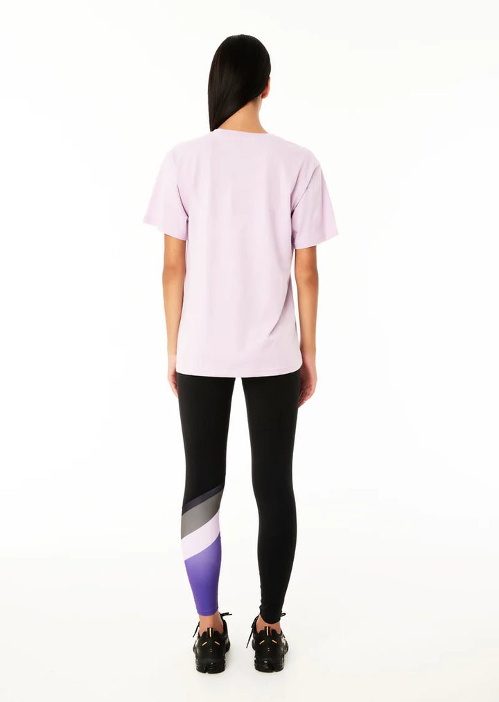 Block Pass SS Tee - Fair Orchid