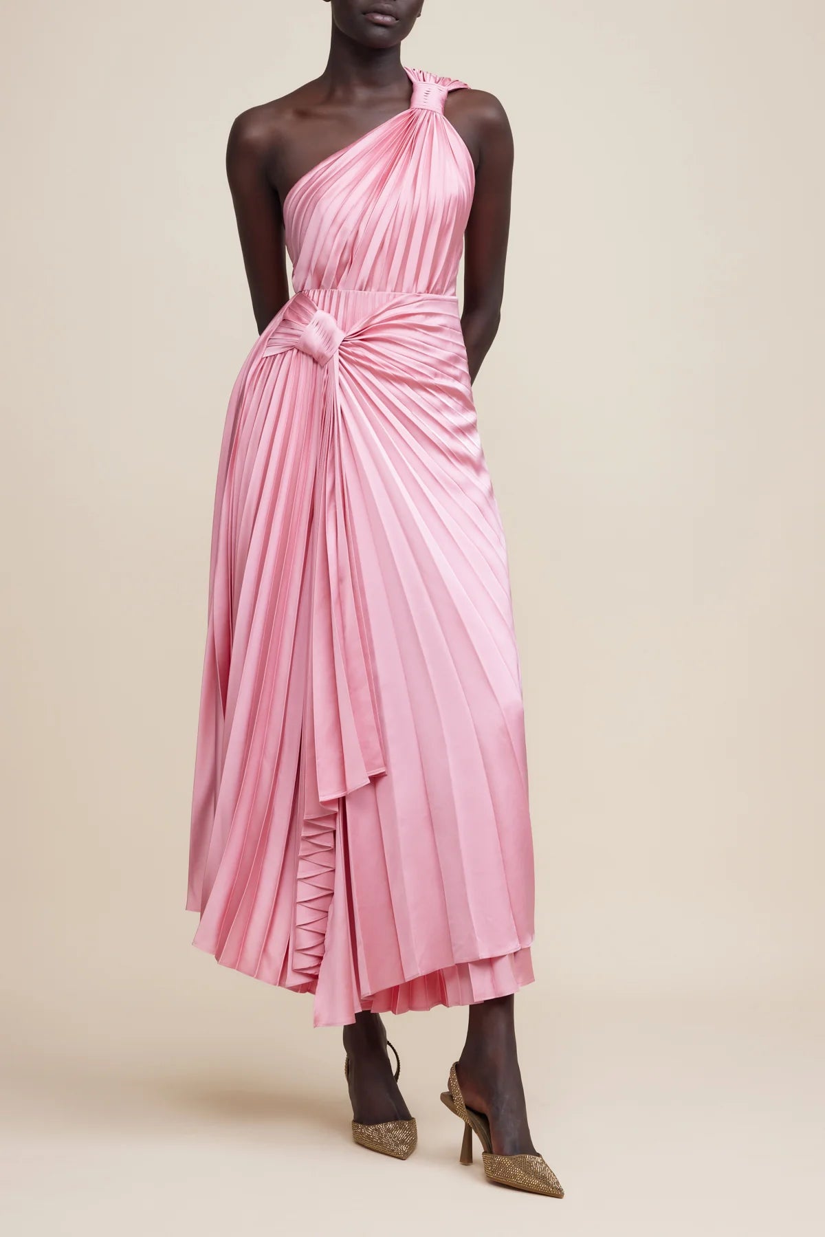 Illoura Dress - Tulip Pink