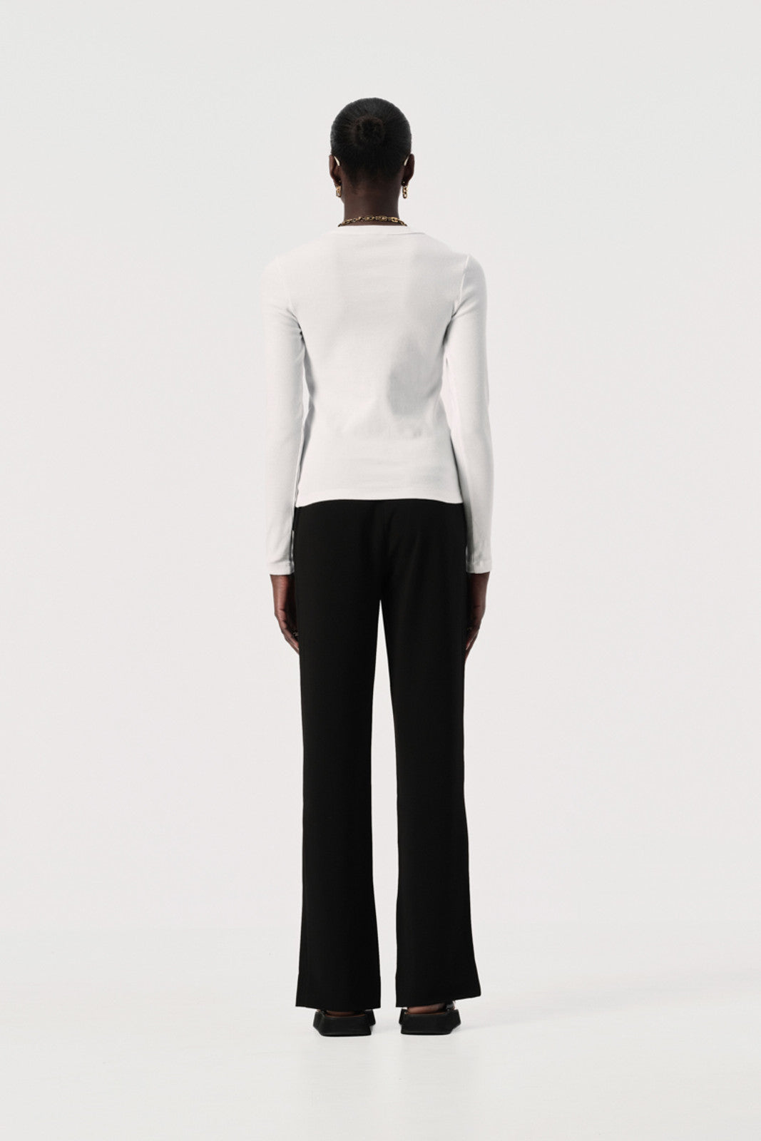 Nola LS Top - White