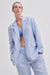 Liah Structured Blazer - Brunnera Blue