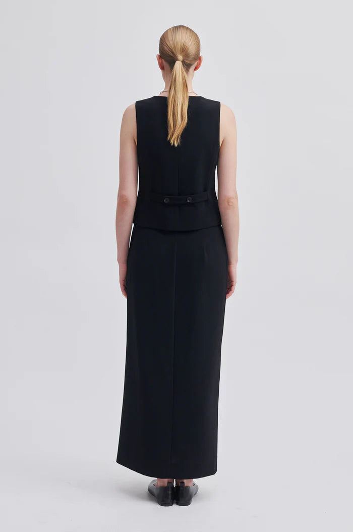 Fique Pencil Skirt - Black