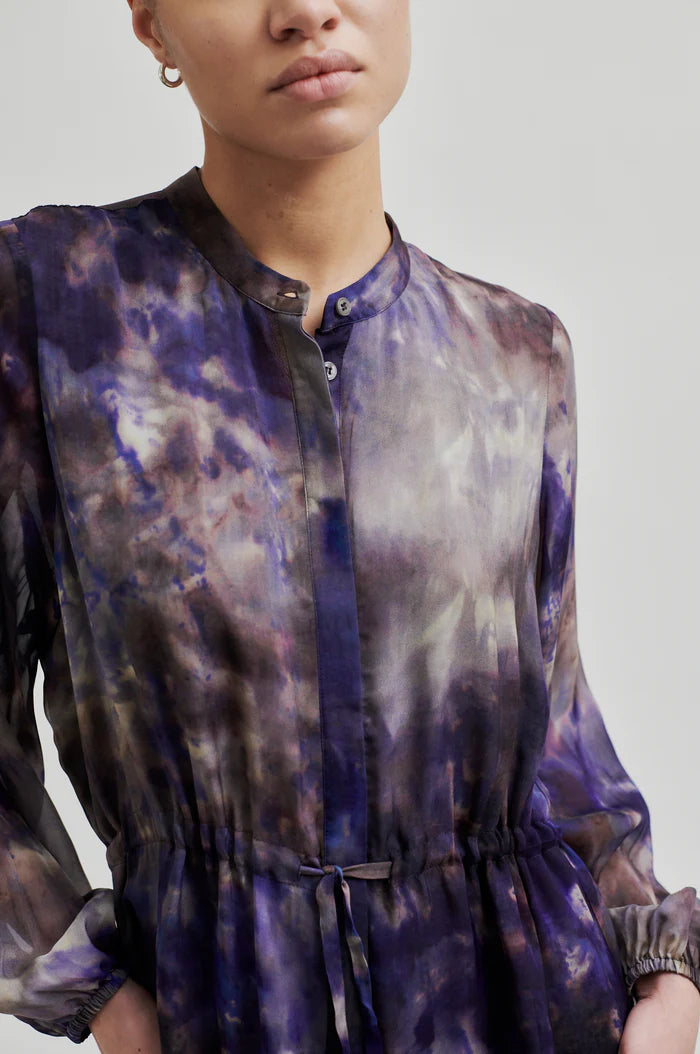 Blurry Shirt Dress - Daybreak