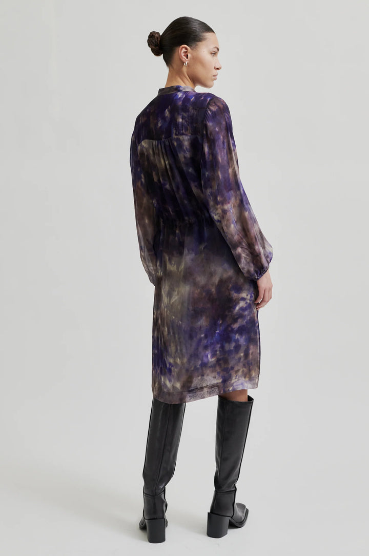 Blurry Shirt Dress - Daybreak