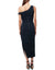 Virtuous One Shoulder Maxi Dress - Navy