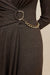 Alfred Midi Dress - Dark Mocha