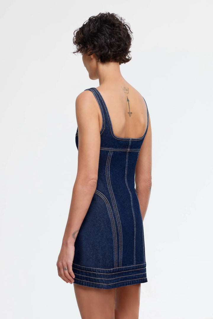 Valleybrook Mini Dress - Dark Indigo