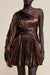 Auroa Mini Dress - Bronze
