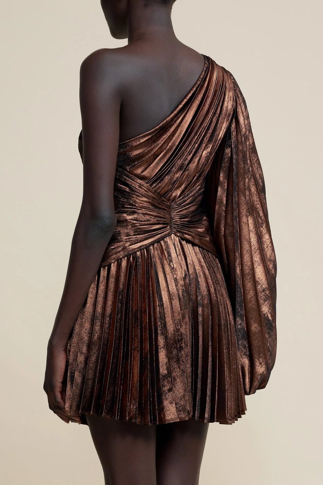 Auroa Mini Dress - Bronze