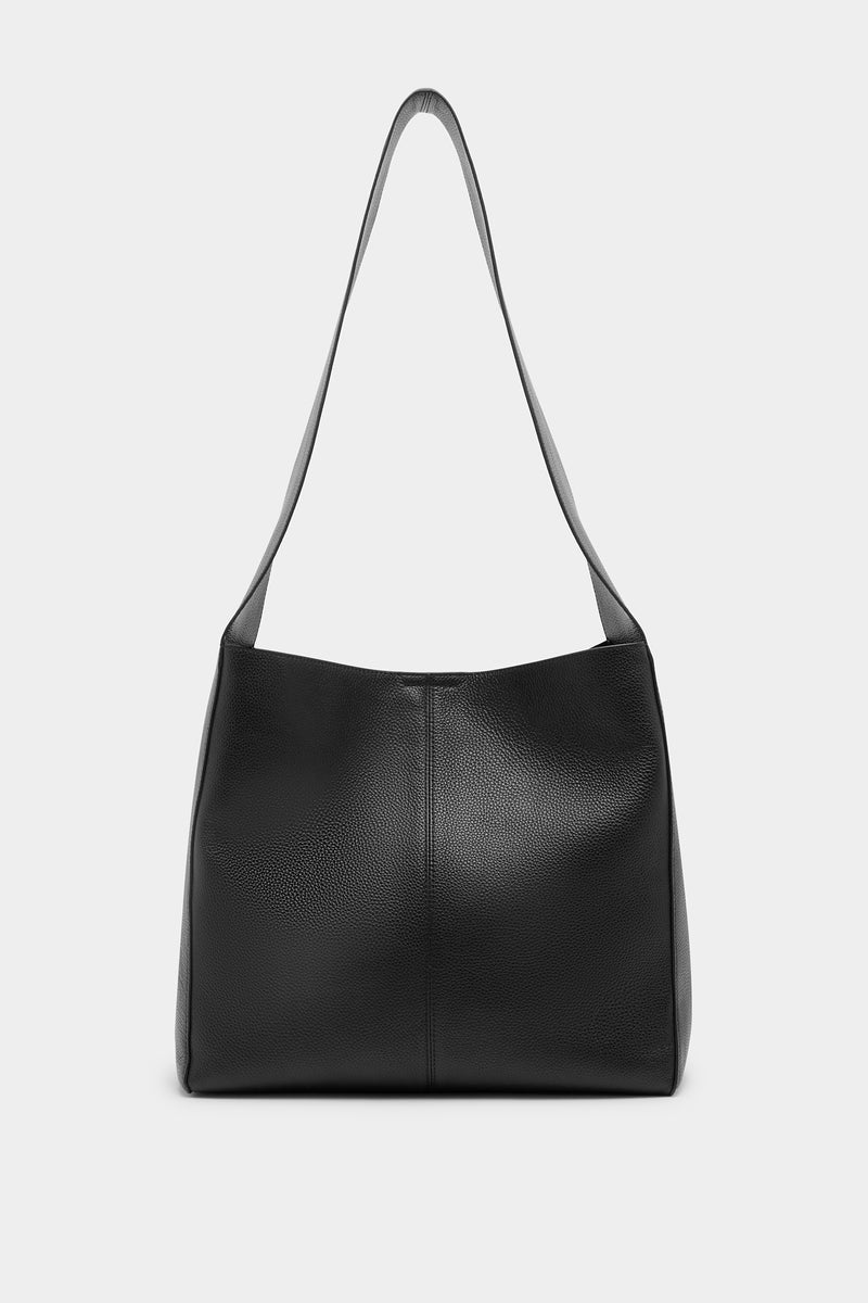 Maya Leather Bag - Black