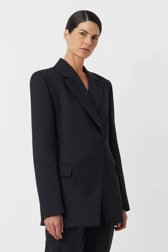 Alba Blazer Navy Mali Lane Boutique