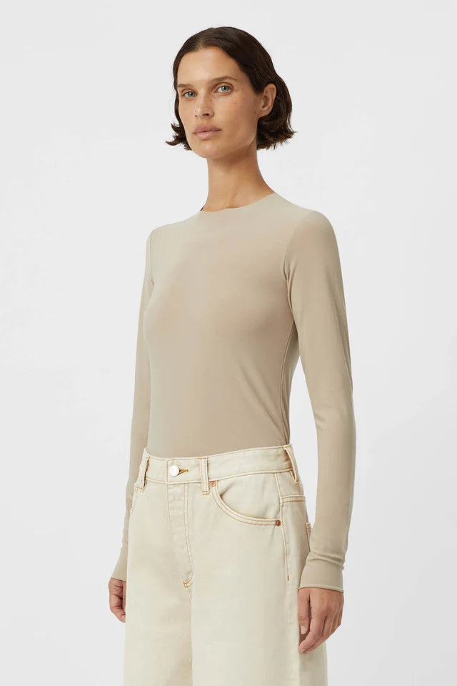 Saint Long Sleeve Top - Latte